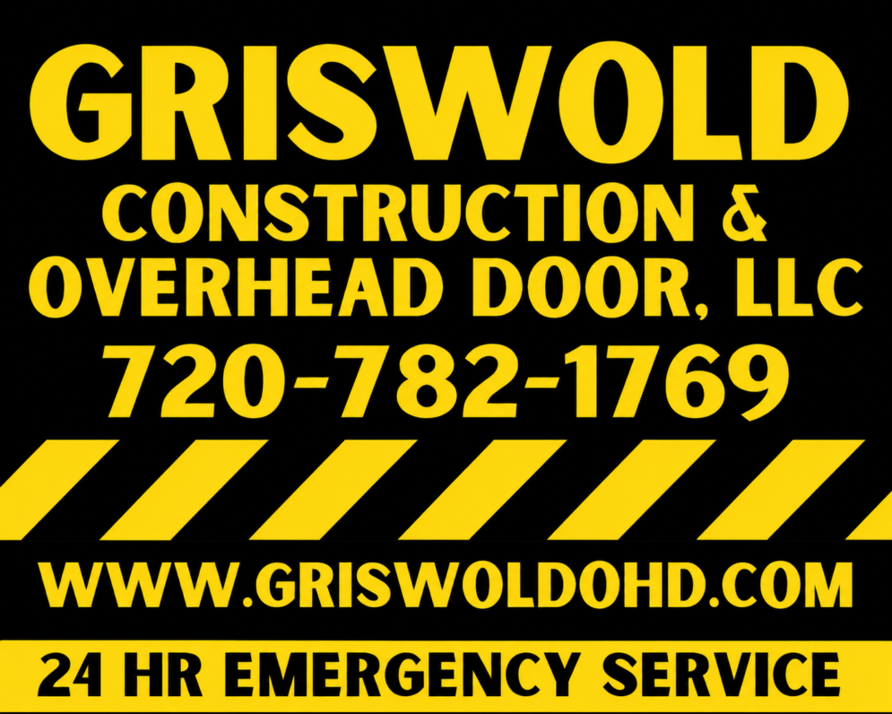 Griswold Construction & Overhead Door Logo